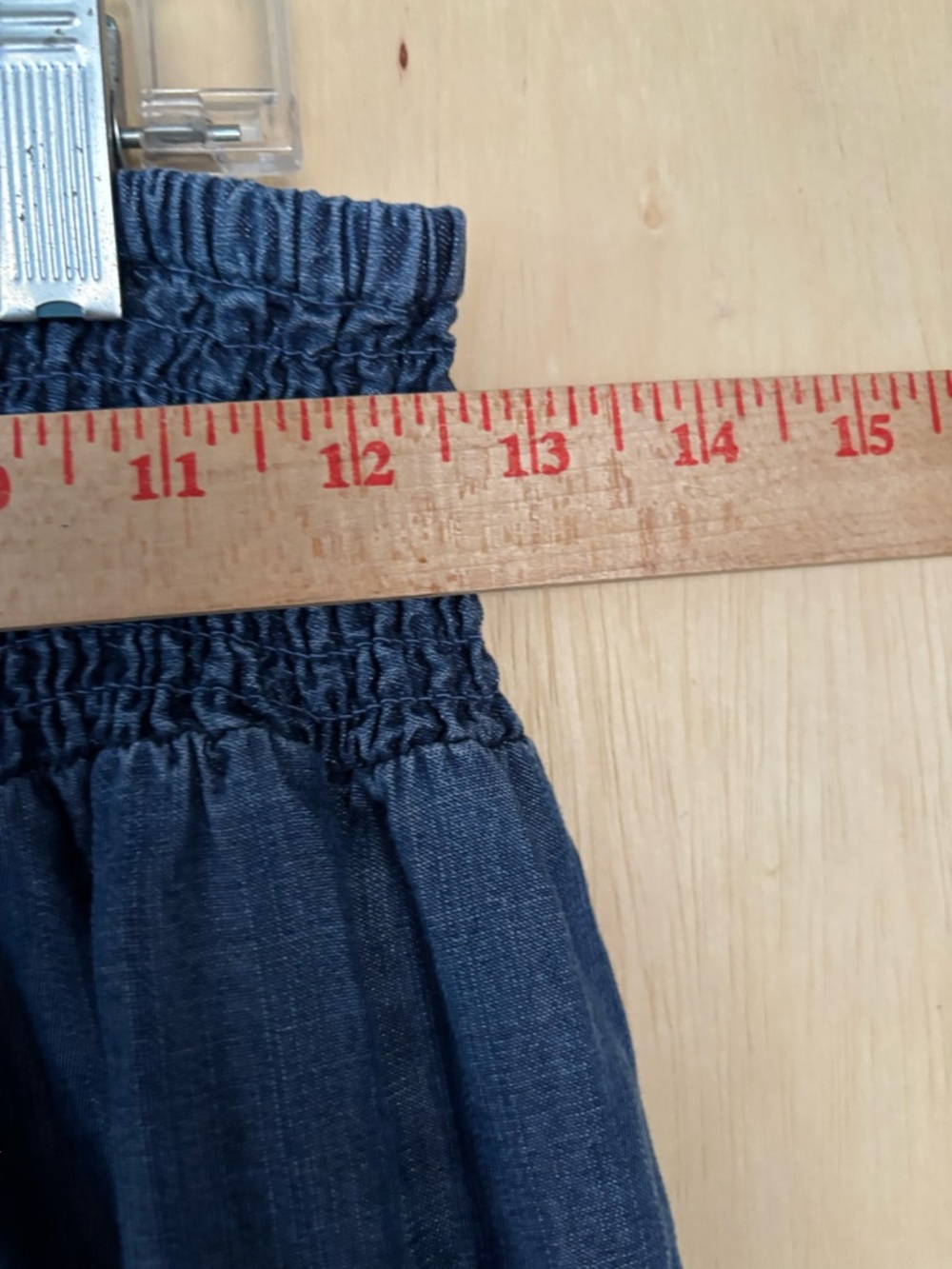 Derek Heart Indigo Tiered Maxi Skirt - Picture 5 of 8